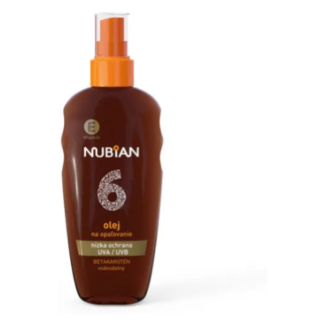 Nubian Olej na opaľovanie SPF 6 s Betakaroténom 150 ml