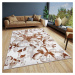 Hnedý koberec 200x280 cm Shine Floral – Hanse Home
