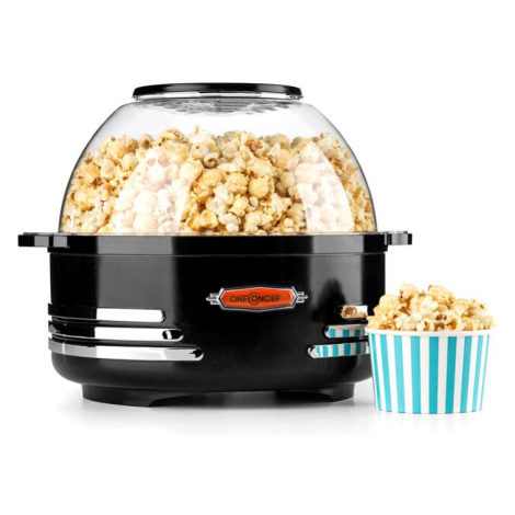 OneConcept Klarstein Couchpotato, čierny, popcornovač, elektrické zariadenie na prípravu popcorn