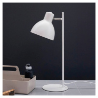 Dyberg Larsen stolová lampa Skagen, biela, výška 50 cm, kov