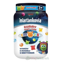 WALMARK Marťankovia GUMMY JESEŇ - ZIMA EMOJIS ovocné želatínové tablety 50 ks