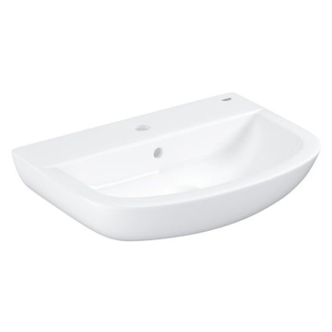 Umývadlo Grohe Bau Ceramic 55,3x38,6 cm alpská biela otvor pre batériu uprostred 39440000