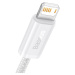 Kábel Baseus Dynamic CALD000502, USB to Lightning 8-pin 2,4A, 2m, biely