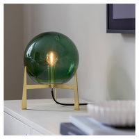 PR Home Milla stolová lampa 28 cm zlatá/zelená