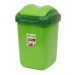 Kinekus Kôš na odpad preklápací 15 l, plastový, FALA, zelený