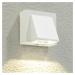 Biele vonkajšie nástenné LED svietidlo Marik