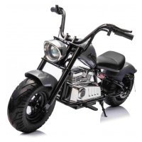 mamido Detská elektrická motorka Chopper Warrior 36V čierna