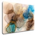 Impresi Obraz Abstrakt s modrým detailom - 60 x 40 cm