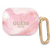 Obal Guess GUAPUNMP AirPods Pro cover pink Marble Collection (GUAPUNMP)