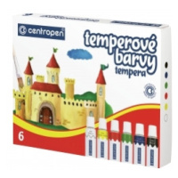 Centropen temperové farby 9550/6 farieb x 12ml