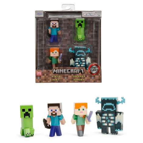 Jada Minecraft figúrky 6 cm  sada 4 ks