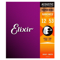 Elixir Acoustic Phosphor Bronze s NANOWEB .012 - .053