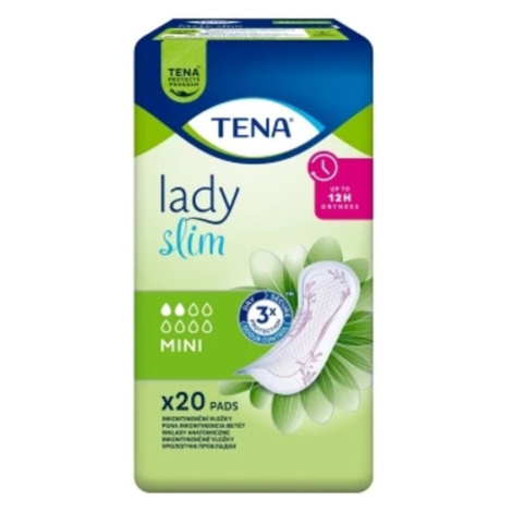 TENA Lady slim mini inkontinenčné vložky 20 kusov