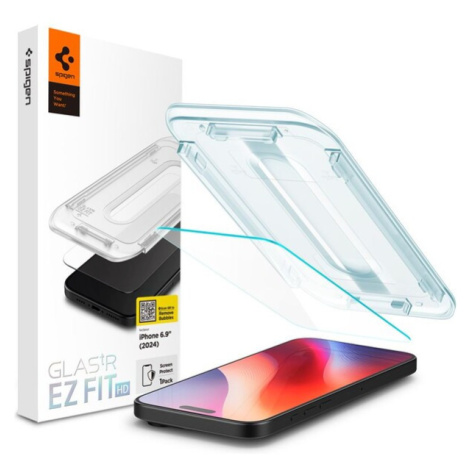 Spigen Glass tR EZ Fit HD tvrdené sklo iPhone 16 Pro Max číre