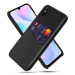 Xiaomi Redmi 9A / 9AT / 9i, Plastový zadný kryt, stredne odolný proti nárazu, textilná podšívka,