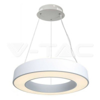 50W LED dizajnové závesné svietidlo Triakové stmievateľné 4000K biele 6100lm VT-7760 (V-TA