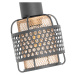Dizajnové stropné svietidlo čierne so zlatým 4-svetlým podlhovastým - Noud