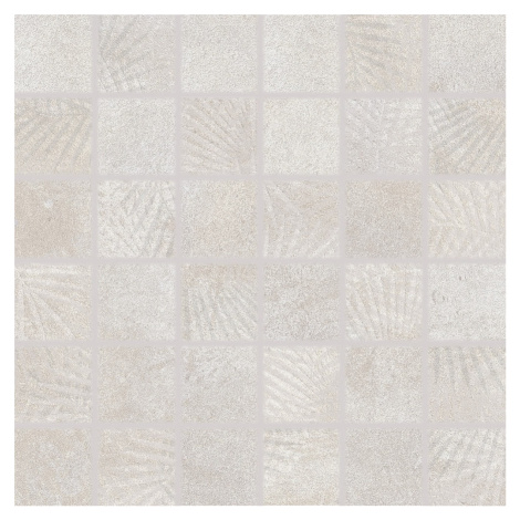 Mozaika Rako Lampea sivá 30x30 cm mat / lesk WDM06689.1