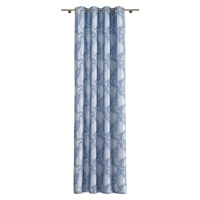 Modro-sivý záves 140x260 cm Carra - Mendola Fabrics