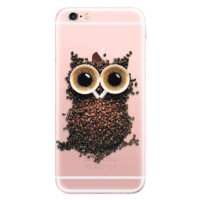 Odolné silikónové puzdro iSaprio - Owl And Coffee - iPhone 6 Plus/6S Plus
