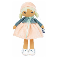 Bábika pre bábätká Chloe K Doll Tendresse Kaloo 32 cm v riflovom kabátiku z jemného textilu v da