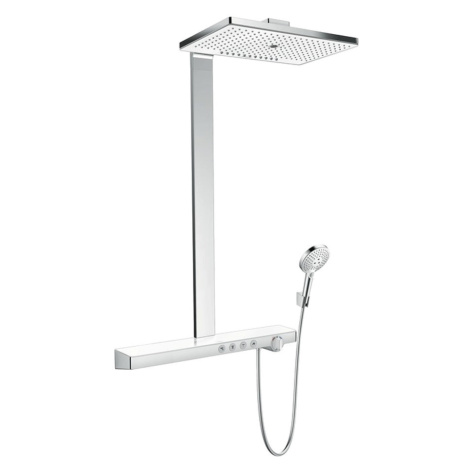 Hansgrohe Rainmaker Select, Showerpipe 460, 3jet s termostatom, biela/chrómová, HAN-27106400