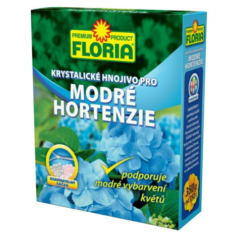 AGRO FLORIA kryštalické hnojivo pre modré hortenzie 350 g