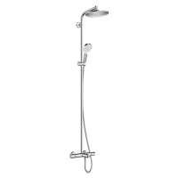 Hansgrohe Crometta S, Showerpipe 240 1jet s vaňovým termostatom, chrómová, HAN-27320000