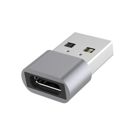 PremiumCord Aluminium USB C female - USB2.0 A Male adaptér