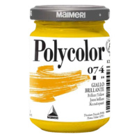 MAIMERI POLYCOLOR - Jemné vinylové farby (074 - brilliant yellow, 140 ml)