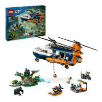 LEGO® City 60437 Helikoptéra na prieskum džungle v základnom tábore