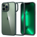 Apple iPhone 13 Pro Max, Plastový zadný kryt + silikónový rám, Spigen Ultra Hybrid, číra/tmavoze