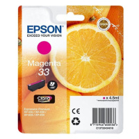 Epson T33434012, T33 purpurová (magenta) originálna cartridge