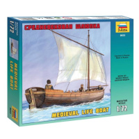 Model Kit loď 9033 - Medieval Life Boat (1:72)