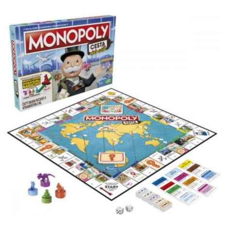 Hasbro Monopoly cesta okolo sveta SK verzia