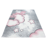 Kusový koberec Kids 580 pink Rozmery koberca: 120x170