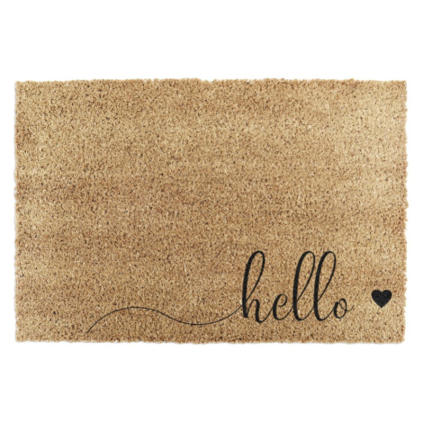 Rohožka z kokosového vlákna 40x60 cm Hello Scribble – Artsy Doormats