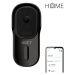 iGET HOME Doorbell DS1 Black – bateriový WiFi video zvonček s Full HD prenosom obrazu a zvuku