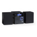 Auna MC-20 DAB micro stereo zariadenie, DAB+, bluetooth, diaľkové ovládanie, čierna farba
