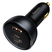 Nabíjačka do auta Baseus Qualcomm Car Charger, USB, 2x USB-C, 160W (Grey)