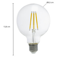 Arcchio LED globe G95 E27 3,8W 3 000 K 806 lm