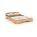 Dvojlôžková posteľ z bukového dreva SKANDICA Spectrum, 180 × 200 cm
