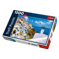 Puzzle Trefl Santorini - Grécko. 1500d