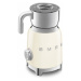 Béžový elektrický šľahač mlieka 50's Retro Style  – SMEG