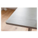 Sivý jedálenský stôl Tenzo Grain, 180 x 90 cm