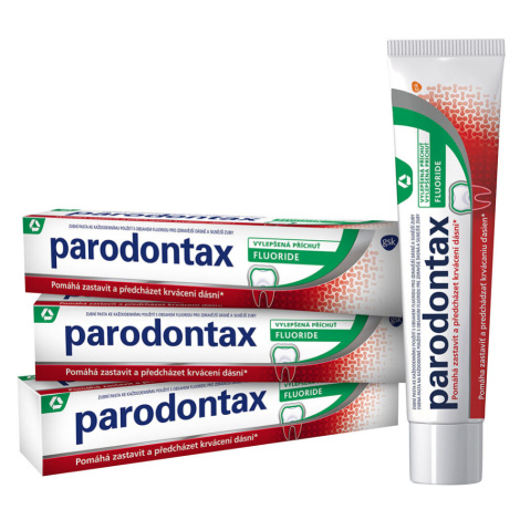 PARODONTAX zubná pasta Fluoride 3 x 75 ml