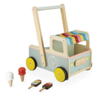 Drevený vozík - zmrzlinárske auto