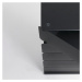 Čierna kovová komoda 37x72,5 cm Joey – Spinder Design