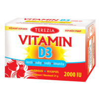 TEREZIA Vitamín D3 2000 IU 90 kapsúl