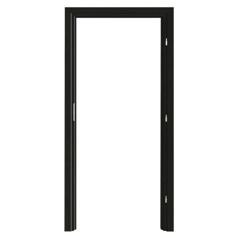 Voster Obložková falcová zárubňa STANDARD fólia Platinum čier.mat 100-120mm 70 P